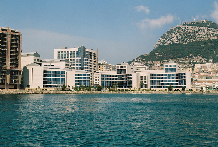 St Bernards Hospital And Mountain By The Sea