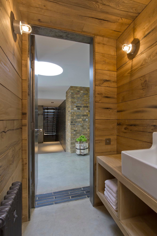 Bathroom in Luxury Property Fitted With Bespoke Door Ironmongery