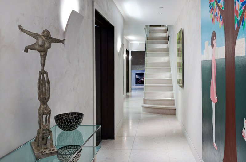Stairway In Private Residence