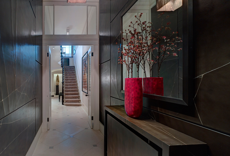 Hallway And Staircase In Private Residence