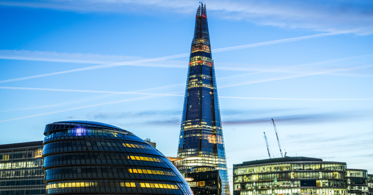 The Shard, London In The Evening