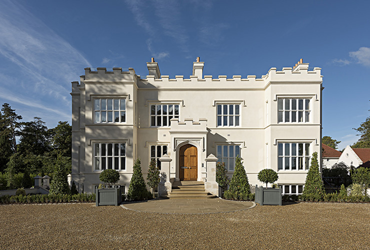 Exterior Shot Of Sondes Place In Surrey