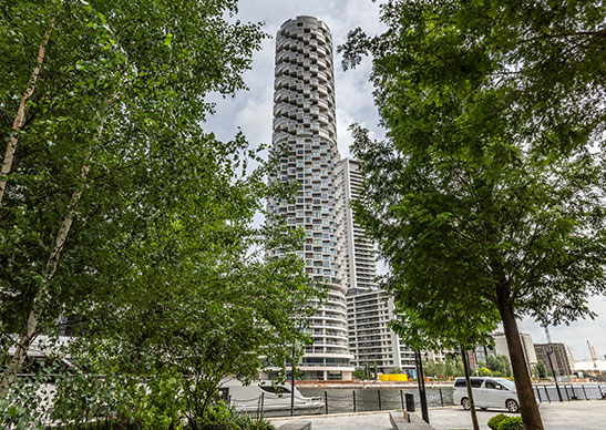Strada Case Study Of The Wood Wharf Building