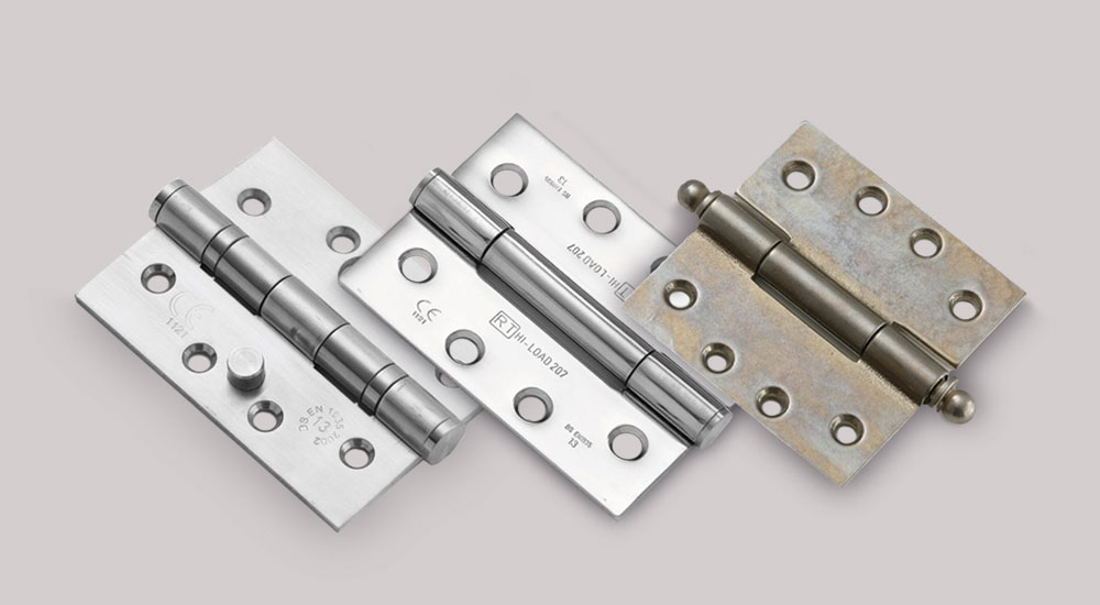 Concealed bearing hinge range from Strada