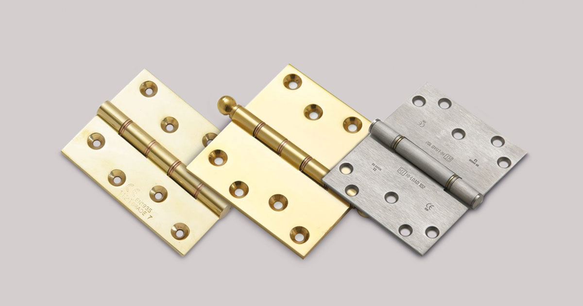 Washered projection hinge range from Strada